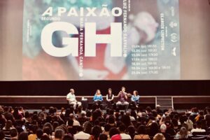 Cineteatro São Luiz Fortaleza / Duarte Dias, Melina Dalboni, Maria Fernanda Candido, Luiz Fernando Carvalho e Camila Vieira / Debate após sessão (Foto: Guilherme Silva)